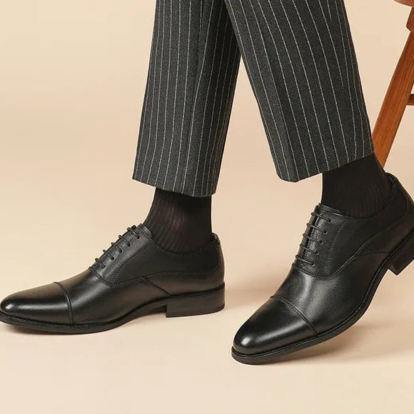 High - quality cowhide oxford wedding shoes - Antonios