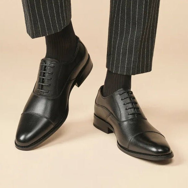 High - quality cowhide oxford wedding shoes - Antonios