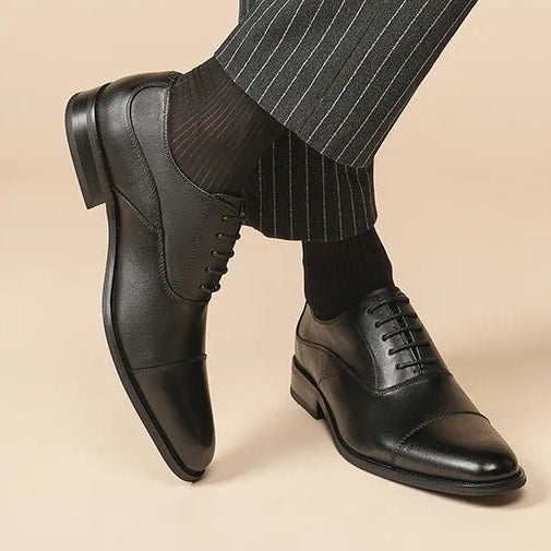 High - quality cowhide oxford wedding shoes - Antonios