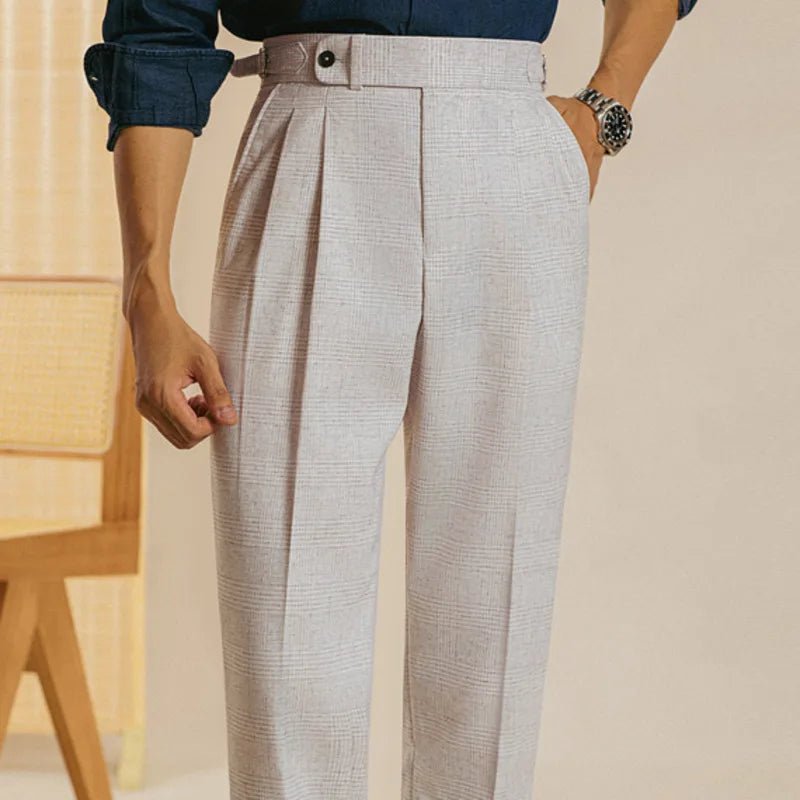 High - waist business slim pants - Antonios