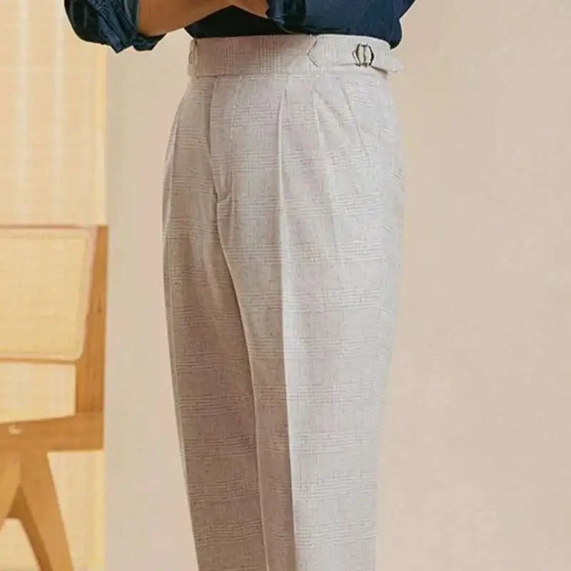 High - waist business slim pants - Antonios