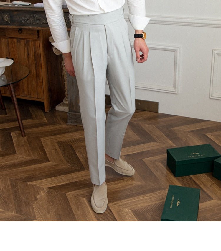 High Waist Business Trousers - Antonios