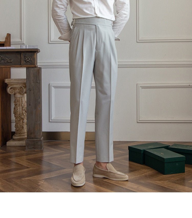 High Waist Business Trousers - Antonios