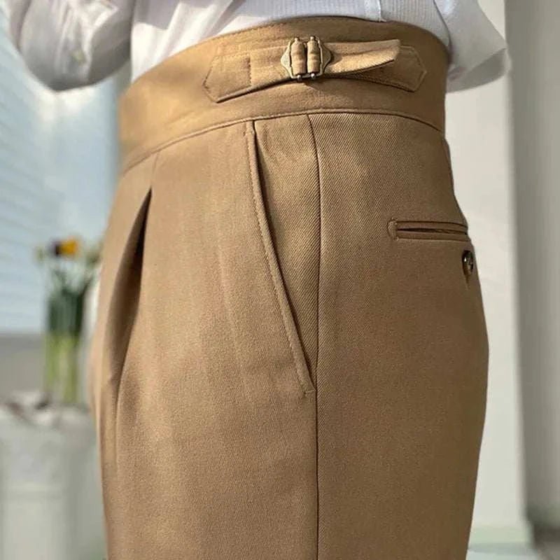 High waist gentleman trousers - Antonios