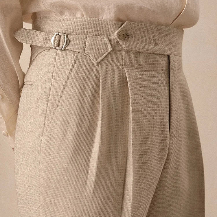 High - waist paris straight trousers - Antonios