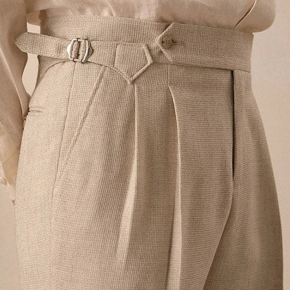 High - waist paris straight trousers - Antonios