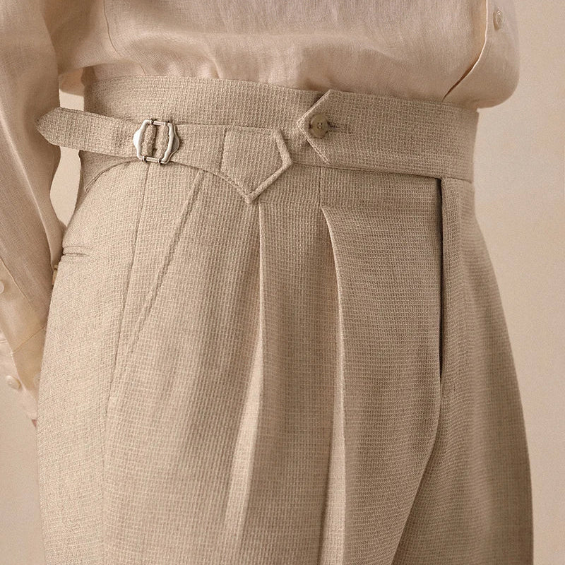 High - waist paris straight trousers - Antonios