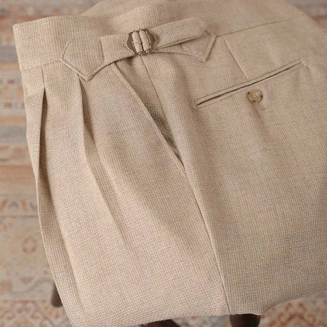 High - waist paris straight trousers - Antonios