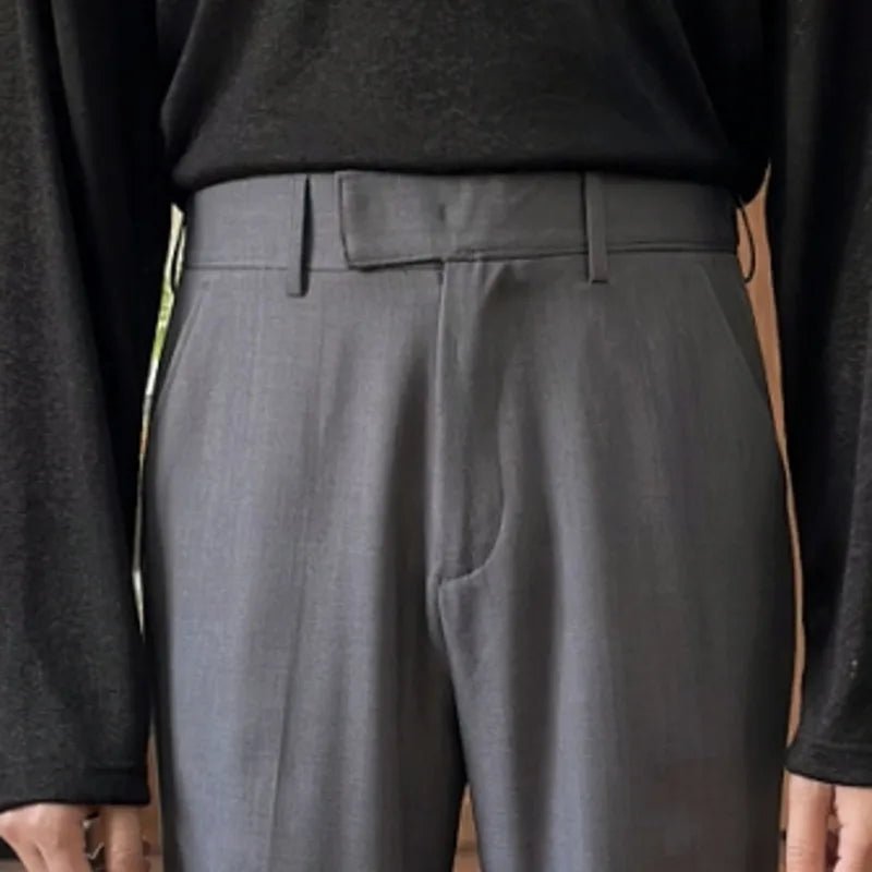 High waist straight style pants - Antonios