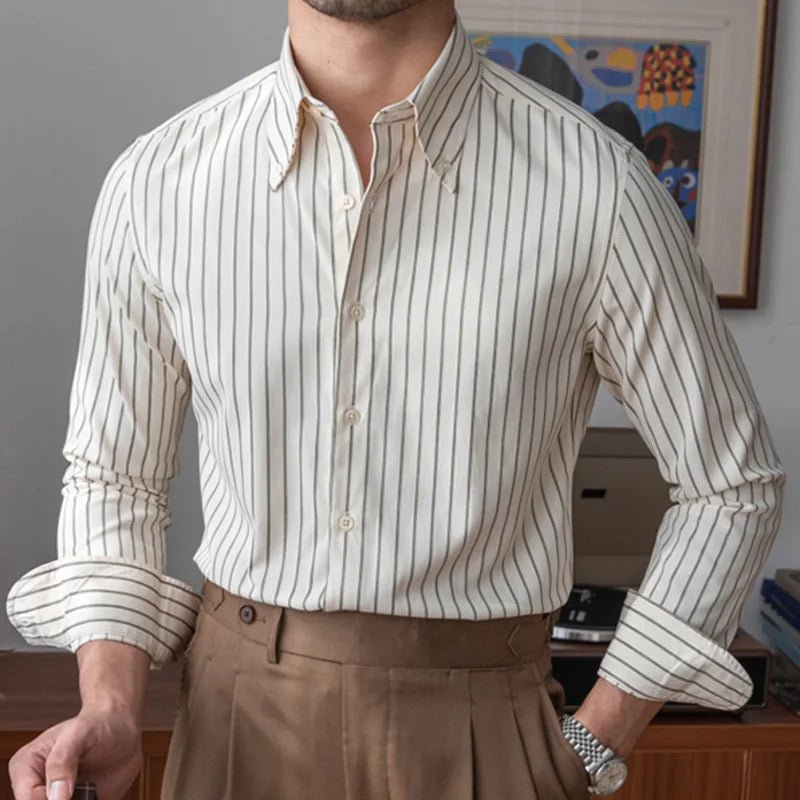 HOMBRE striped shirt - Antonios