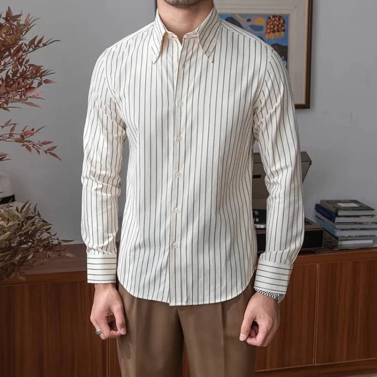 HOMBRE striped shirt - Antonios