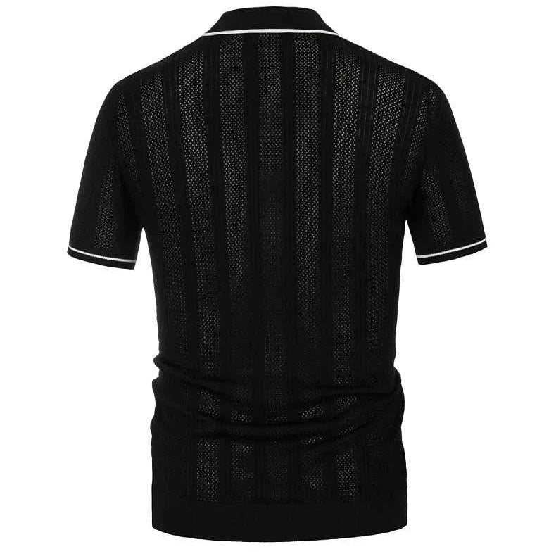 Ice silk summer short sleeve shirt - Antonios