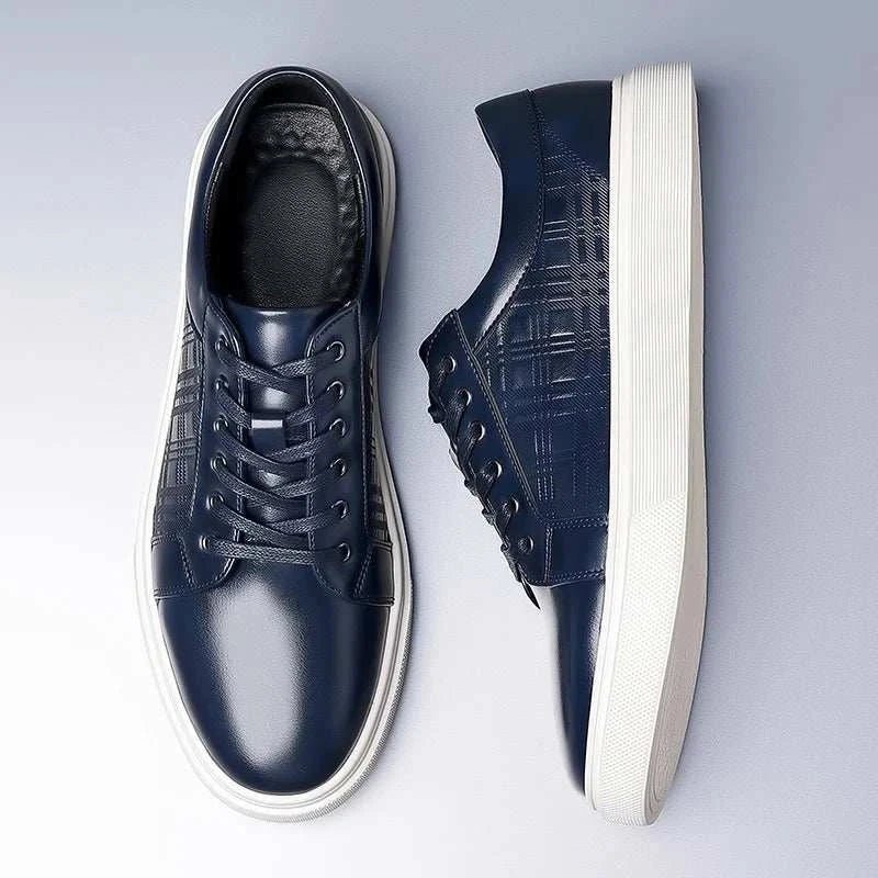 Intense blue casual shoes - Antonios