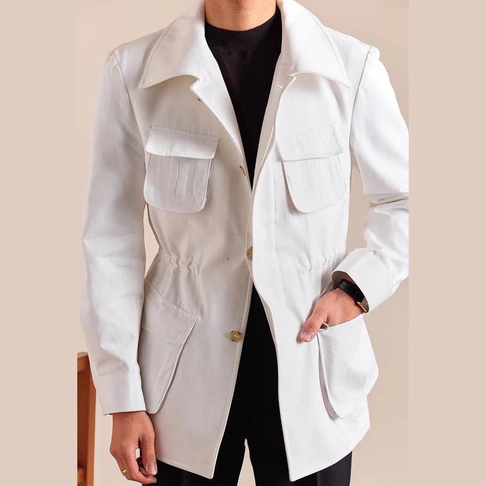 Italian cotton old money jacket - Antonios
