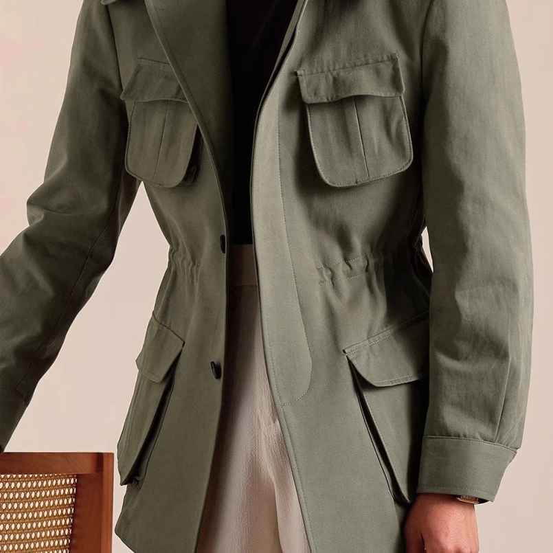 Italian cotton old money jacket - Antonios