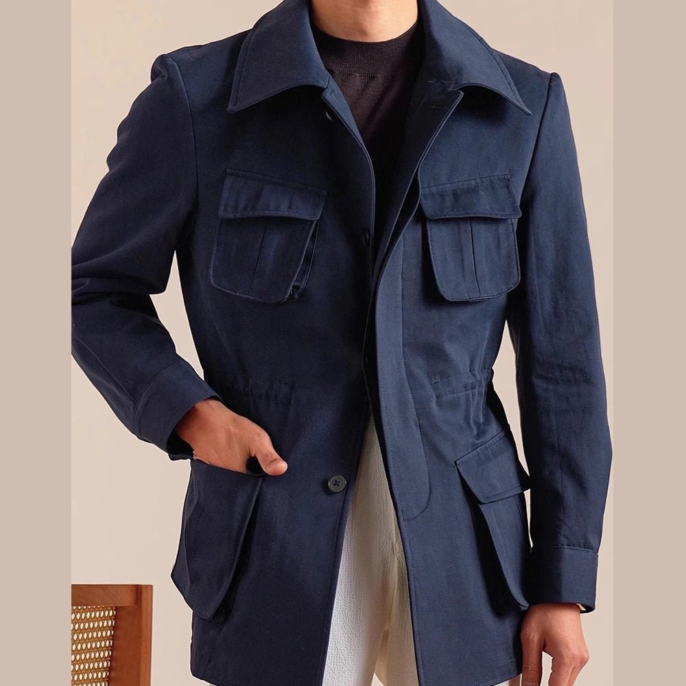 Italian cotton old money jacket - Antonios