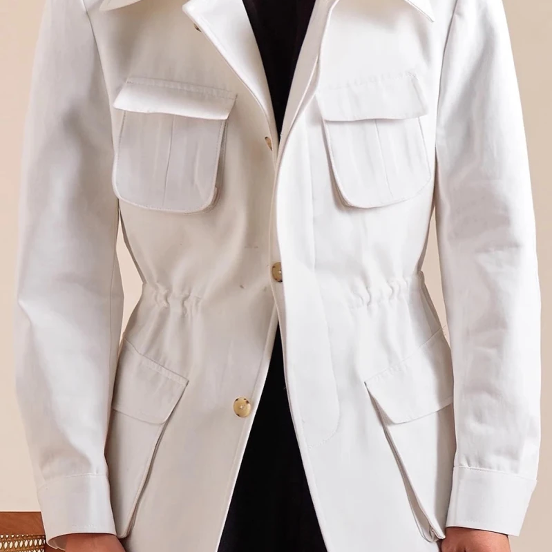 Italian cotton old money jacket - Antonios