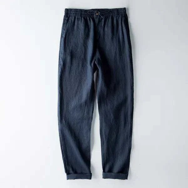 Italian design linen pants - Antonios