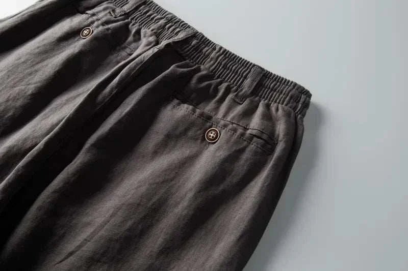 Italian design linen pants - Antonios