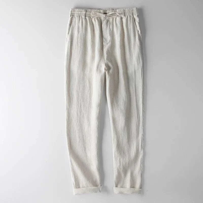 Italian design linen pants - Antonios