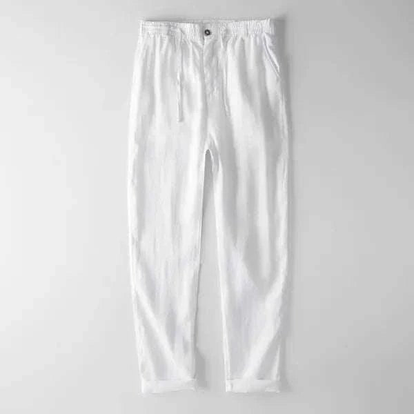 Italian design linen pants - Antonios
