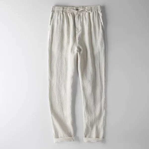 Italian design linen pants - Antonios