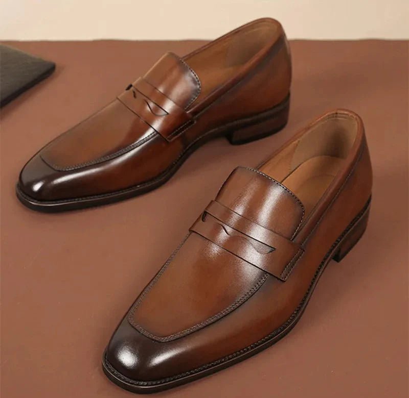Italian luxury slip on elegant shoes - Antonios