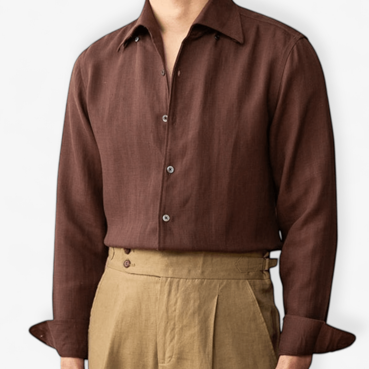 Italian old money fit summer shirt - Antonios