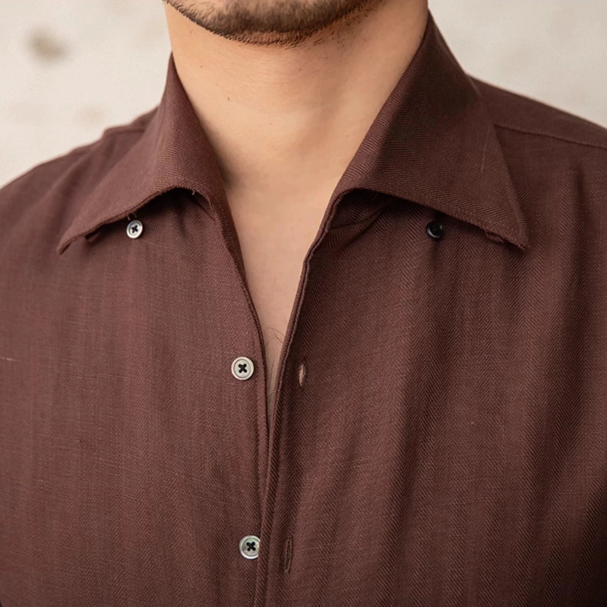 Italian old money fit summer shirt - Antonios