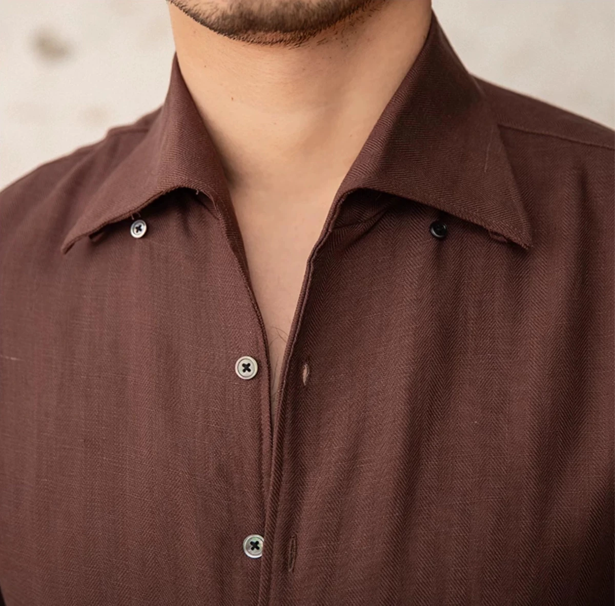 Italian old money fit summer shirt - Antonios