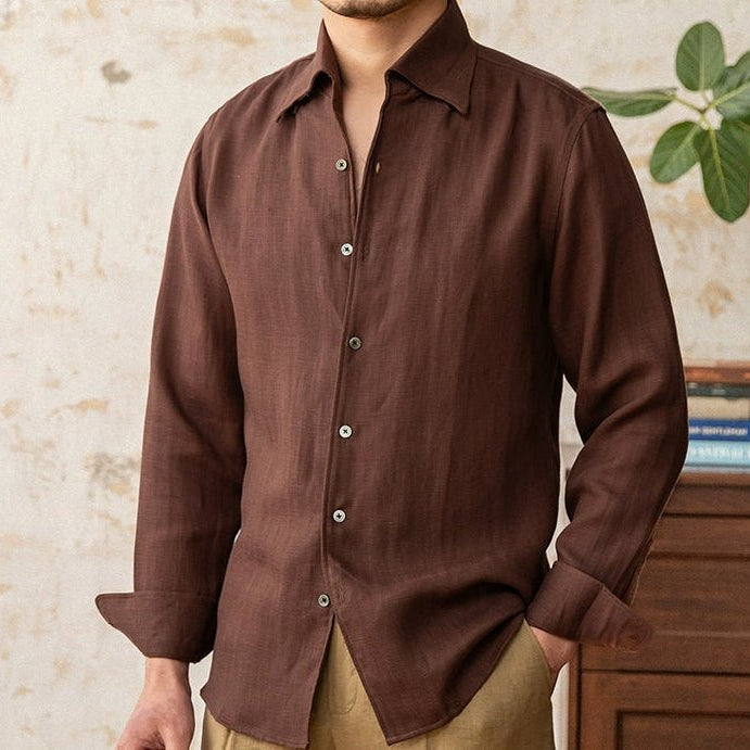Italian old money fit summer shirt - Antonios