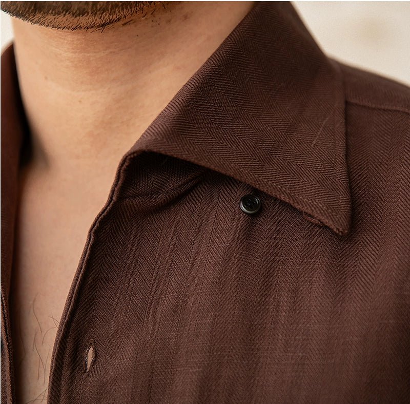 Italian old money fit summer shirt - Antonios