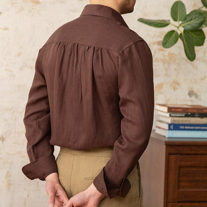 Italian old money fit summer shirt - Antonios