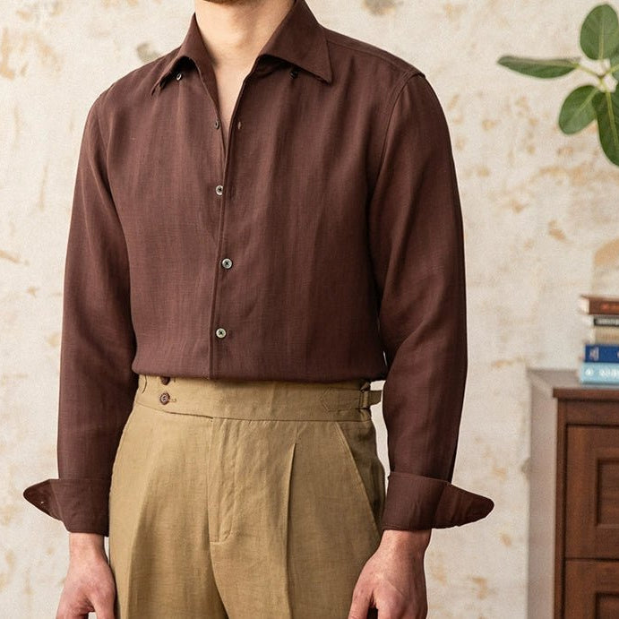 Italian old money fit summer shirt - Antonios