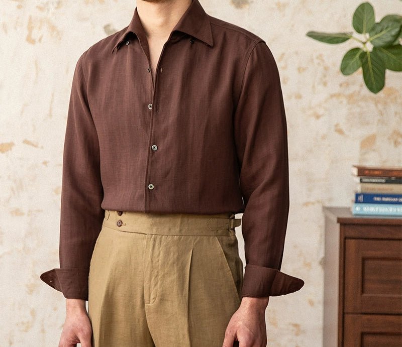 Italian old money fit summer shirt - Antonios