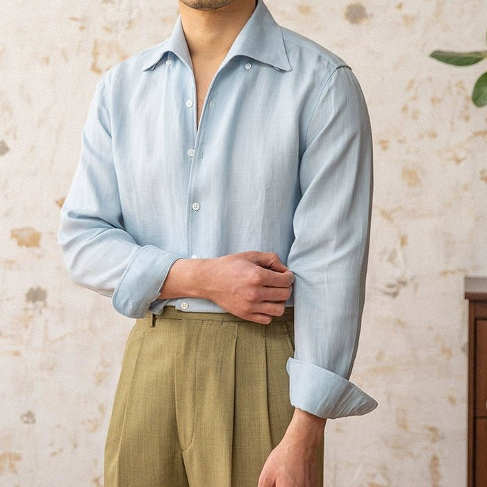 Italian old money fit summer shirt - Antonios