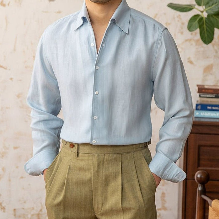 Italian old money fit summer shirt - Antonios