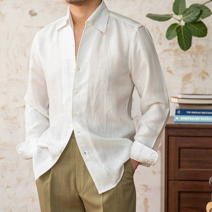 Italian old money fit summer shirt - Antonios