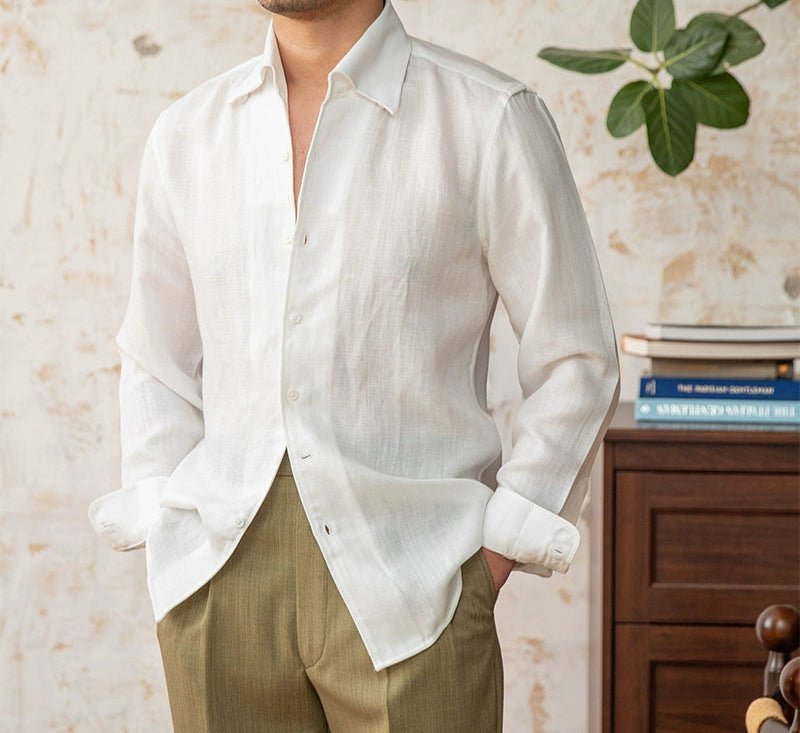 Italian old money fit summer shirt - Antonios