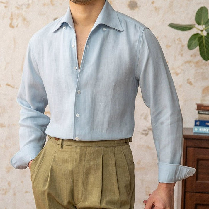 Italian old money fit summer shirt - Antonios