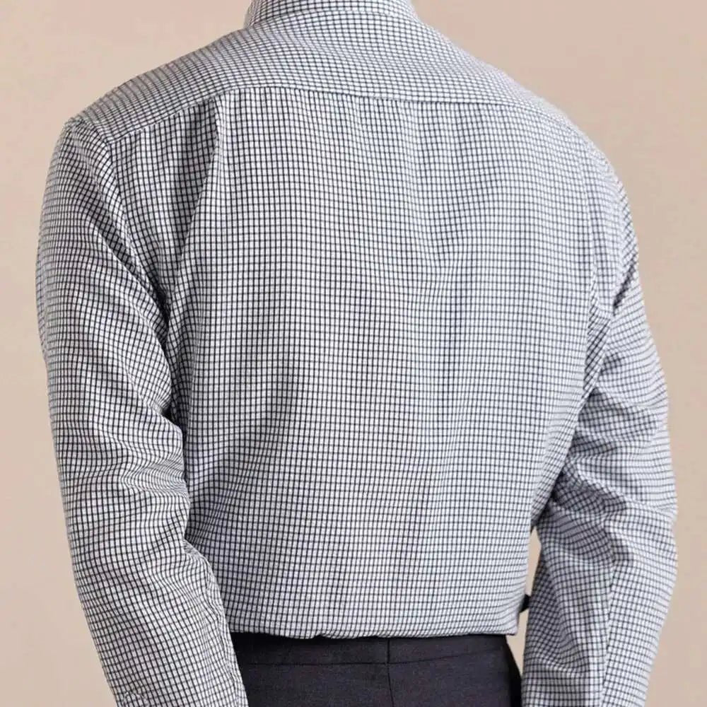 Italian plaid button - down shirt - Antonios