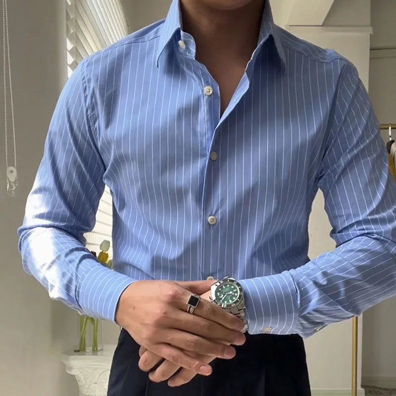 Italian Striped Shirt - Antonios