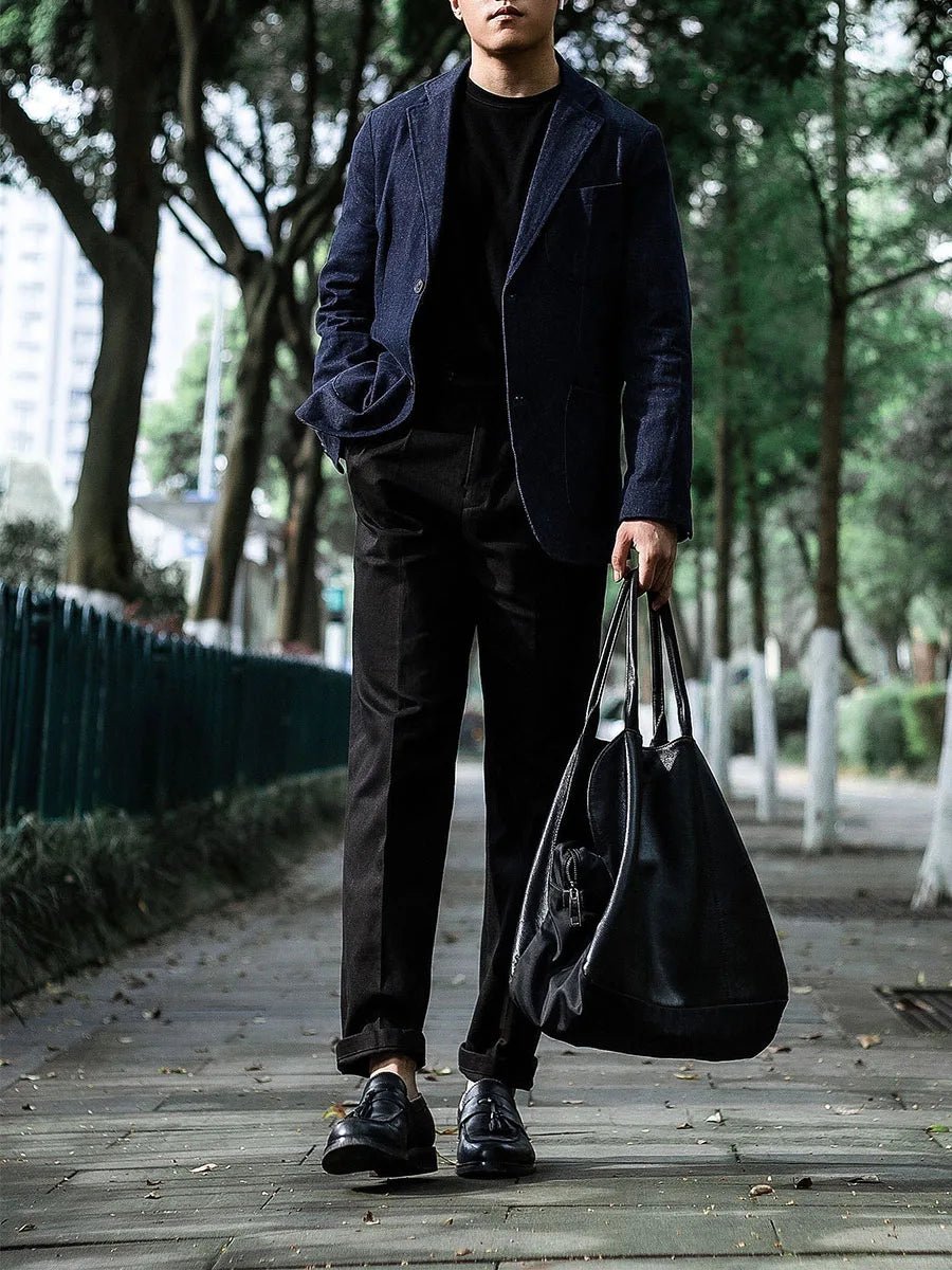 Italian vintage casual cotton pants - Antonios