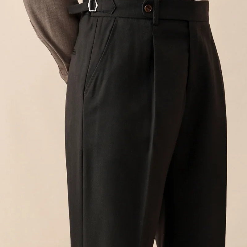 Italian wool ankle men's trousers - Antonios