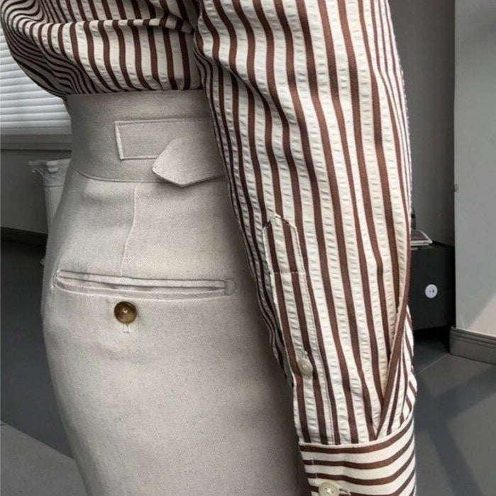 Italy Striped Shirt - Antonios