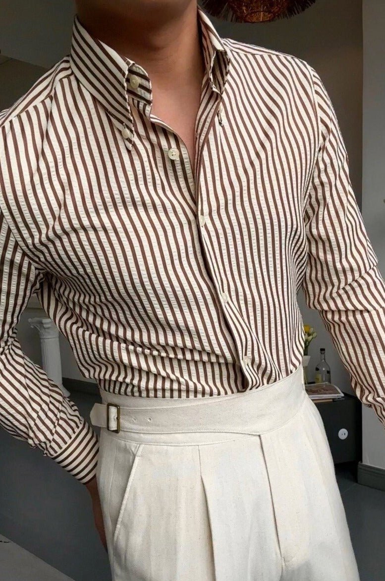 Italy Striped Shirt - Antonios