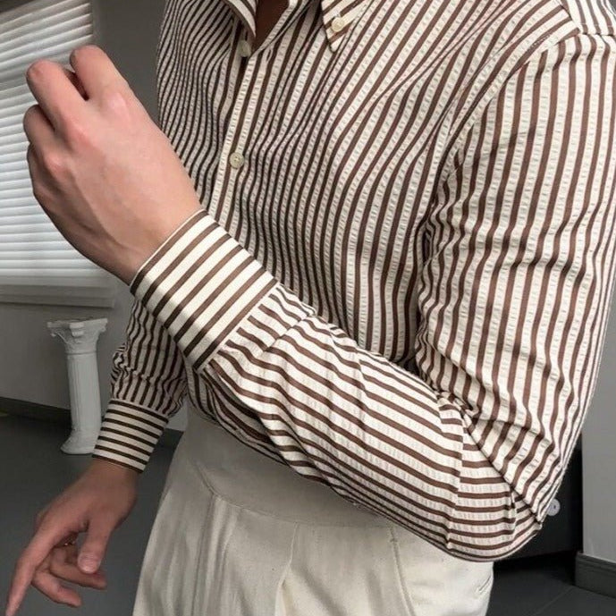 Italy Striped Shirt - Antonios