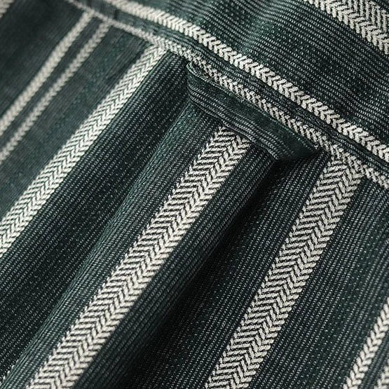 Japanese corduroy striped double pocket shirt - Antonios