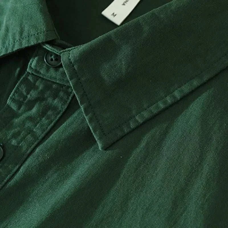 Japanese loose short sleeve summer shirt - Antonios