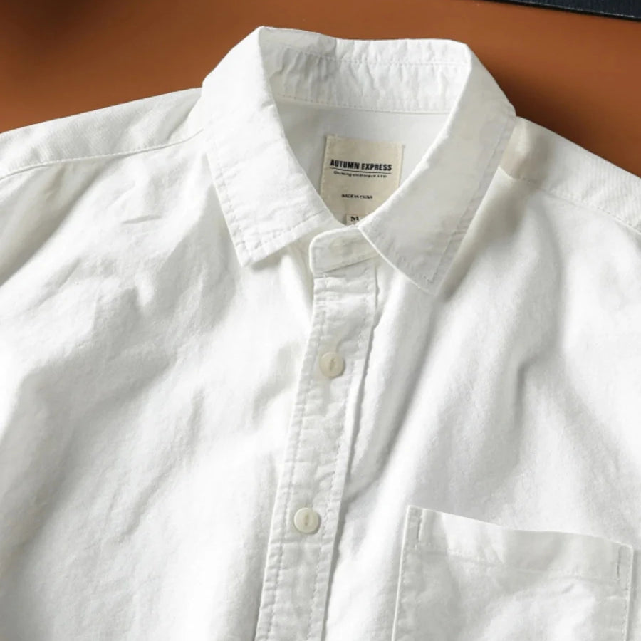 Japanese pure 100% cotton elegant shirt - Antonios